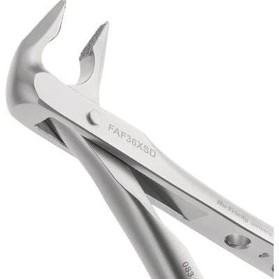 Hu-Friedy Atraumair #36 Apical Extraction Forceps, Lower Premolars/Incisors, Diamond Dusted, FAF36XSD thumbnail 7