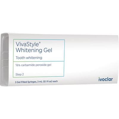 VivaStyle Take-Home Teeth Whitening Gel Refill, 16% Carbamide Peroxide, 3 x 3 mL Syringes, 755873 thumbnail 5