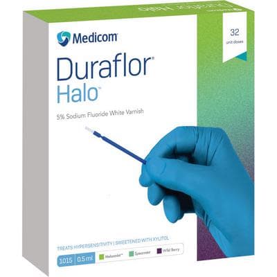 Duraflor Halo 5% Sodium Fluoride White Varnish, Unit Dose, 0.5 ml, Spearmint, 32/Pk, 1015-SM32 thumbnail 12