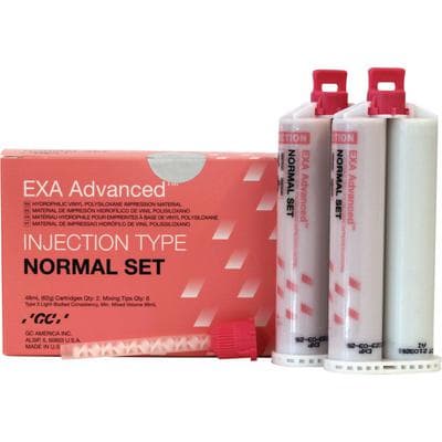 EXA Advanced VPS Impression Material, Injection (Light Body), Normal Set, 48 mL Cartridges, 2/Pk, 137119 thumbnail 13