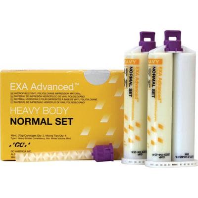 EXA Advanced VPS Impression Material, Heavy Body, Normal Set, 48 mL Cartridges, Value Pack, 8/Pk, 138116 thumbnail 13