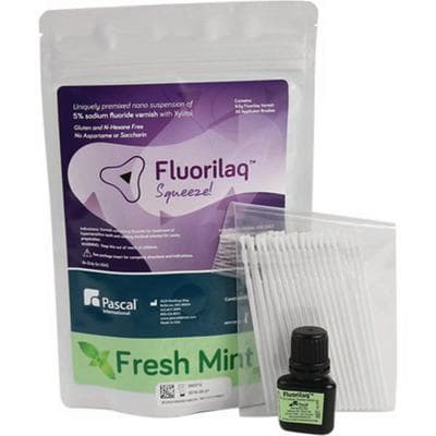 Fluorilaq Squeeze 5% Sodium Fluoride Varnish, Fresh Mint, 9.5 mL Bottle, 10-435 thumbnail 8