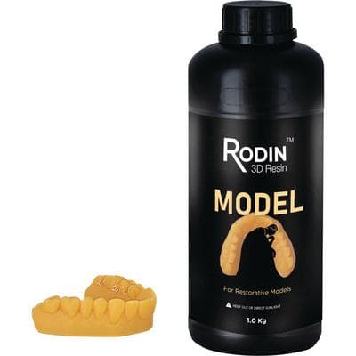 Pac-Dent Rodin Model 3D Printing Resin, Tan, 1 kg Bottle, 3DR-TANF thumbnail 11