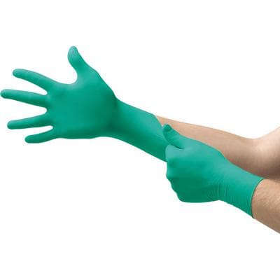 Microflex Neogard Touch 73-737 Neoprene Exam Gloves, Powder Free, Latex Free, Green, Medium, 200/Box, 73737080 thumbnail 14