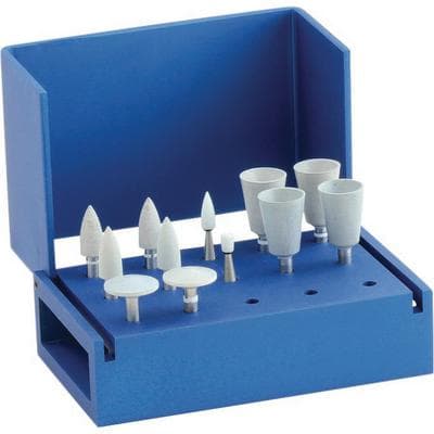 Shofu Composite Polishing Kit CA, 0310B, 4 CompoSite Midi-Points, 4 Cups, 2 Knives, Dura-White FL2 & RD2 thumbnail 7