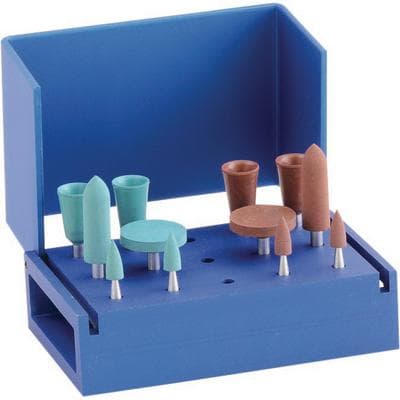 Shofu Amalgam & Metal Polishing Kit CA, 0308B, Brownies & Greenies, 12-Piece Kit thumbnail 7