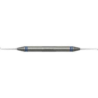 Nordent Morse Anterior Sickle Scaler #0/00, Double End, DuraLite ColorRings Handle, Stainless Steel thumbnail 3