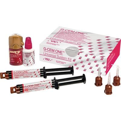 G-CEM ONE Universal Self-Adhesive Resin Cement System Kit, Translucent & A2, 10037117 thumbnail 9