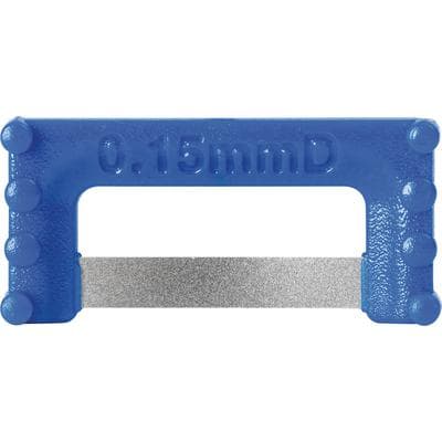 ContacEZ IPR Widener Strips, Double-Sided Coarse Diamond, Dark Blue, 0.15mm, 8/Pack, 32508 thumbnail 11