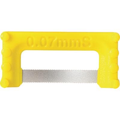 ContacEZ IPR Starter Strip, Yellow, Single-Sided, Extra-Fine, 0.07mm, Serrated, 8/Pack, 32108 thumbnail 12