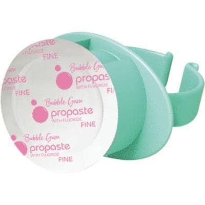 ProPaste One Pre-Assembled Disposable Prophy Ring & AntiSplatr Paste Combo, Bubblegum, Fine Grit, 144/Box, 23105 thumbnail 14
