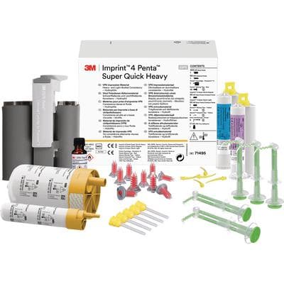 3M Imprint 4 Penta Super Quick Heavy VPS Impression Material Intro Kit, 71495 thumbnail 10