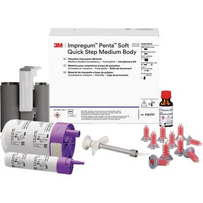 3M Impregum Penta Soft Quick Step Medium Body Polyether Impression Material Intro Kit, #31771 thumbnail 9