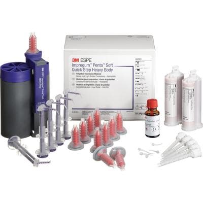 3M Impregum Penta Soft Quick Step Polyether Impression Material Intro Kit, Heavy Body/Light Body, P31779 thumbnail 10
