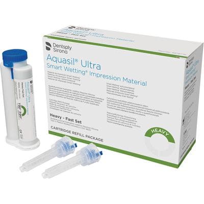 Aquasil Ultra Smart Wetting Heavy Body Fast Set Impression Material Refill, 50 mL Cartridges, Light Green, 4/Pk, 678776 thumbnail 15