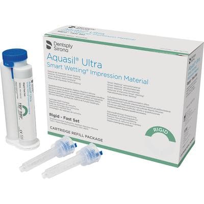Aquasil Ultra Smart Wetting Impression Material, Rigid Fast Set, Light Green, Mint, 50 ml Cartridges, 4/Pk, 678778 thumbnail 10