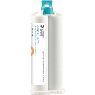 Aquasil Ultra Smart Wetting Impression Material, Xtra Light Body (XLV), Fast Set, 50 ml Cartridges, Mint, Orange, 4/Pk, 678770 thumbnail 11