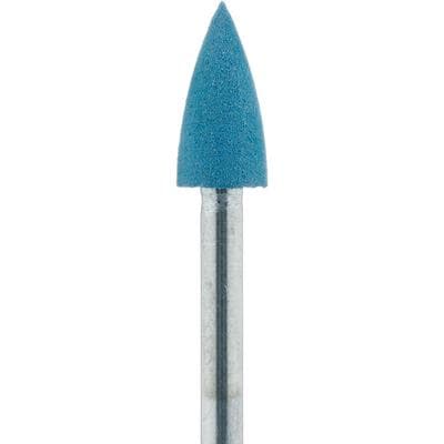 Meisinger Diamond Flexible Polisher for Porcelain & Ceramics, FG, Flame, Blue/Orange, Medium, 3.0 mm, 9741M-030, 2/Pk thumbnail 7