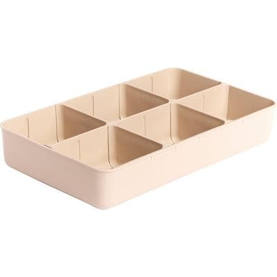 Zirc Dental Drawer Organizer, Beige, 11.5" x 6.6" x 2", with Dividers, 20Z210G thumbnail 6