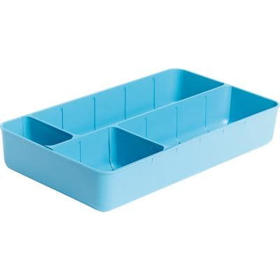 Zirc Drawer Organizer, Neon Blue, 11.5" x 6.6" x 2", 20Z210N thumbnail 6