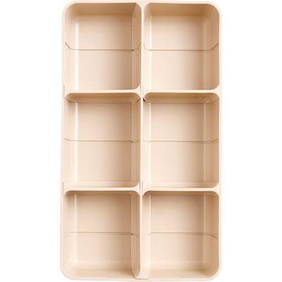 Zirc Dental Drawer Organizer, Beige, 11.5" x 6.6" x 2", with Dividers, 20Z210G thumbnail 7