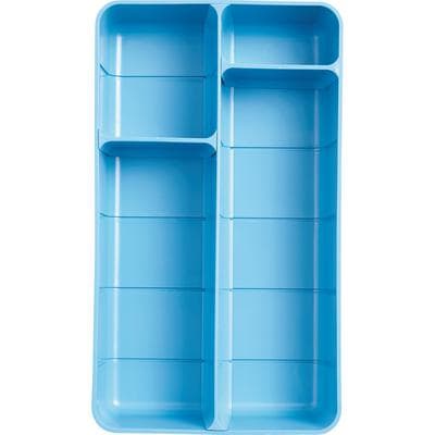 Zirc Drawer Organizer, Neon Blue, 11.5" x 6.6" x 2", 20Z210N thumbnail 7