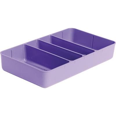 Zirc Drawer Organizer, Neon Purple, 11.5" x 6.6" x 2", 20Z210R thumbnail 8