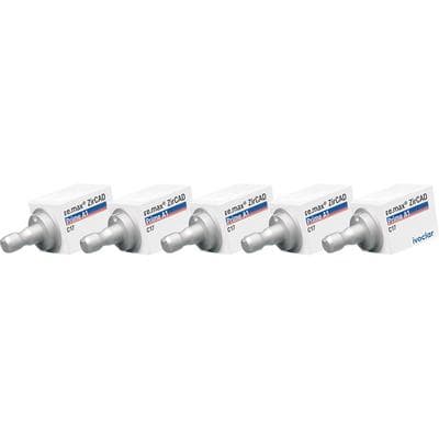 IPS e.max ZirCAD Prime CAD/CAM Zirconia Block, Size C17, Shade A1, 5/Box thumbnail 6