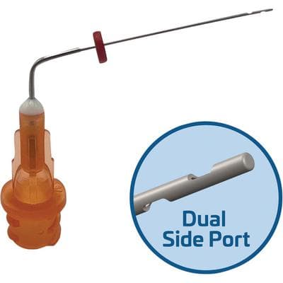Vista Apex VIP Tip (Voyager Irrigating Precision Tip), Dual Side Port, 29 Gauge, 27mm, Orange, 50/Pack, 315829 thumbnail 8
