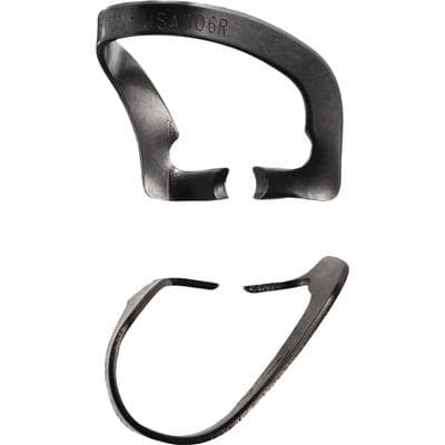 Hu-Friedy #106R Rubber Dam Clamp, Black Line, Wingless, Anterior, RDCM106RX thumbnail 5