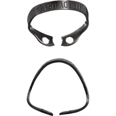 Hu-Friedy Black Line Rubber Dam Clamp #B4, Wingless, Anterior Incisors/Canines, RDCMB4X thumbnail 5