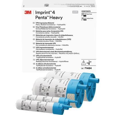 3M Imprint 4 Penta Heavy Body VPS Impression Material Refill, 2 x 300 mL Base + 2 x 60 mL Catalyst, 71484 thumbnail 20