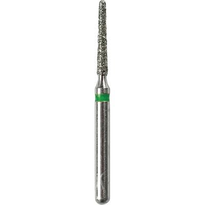SimpliCut Single-Use Sterile Diamond Bur, Round End Taper, Coarse Grit, Friction Grip, 25/Pkg, C856-012-D thumbnail 8