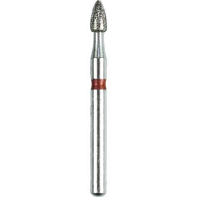 SimpliCut Single-Use Sterile Diamond Bur, Round Flat Flame, Fine Grit, Friction Grip, #F274-016-D, 25/Pkg thumbnail 7