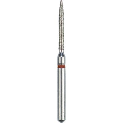 SimpliCut Single-Use Sterile Diamond Bur, Fine Grit, Flame, Friction Grip, 25/Pkg, F863-012-D thumbnail 7