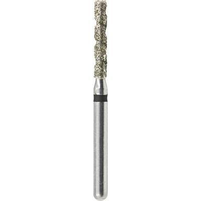 SimpliCut Sterile Single-Use Diamond Bur, Flat End Cylinder, Spiral, Super Coarse, #SC837KRT-014-D, 25/Pkg thumbnail 5