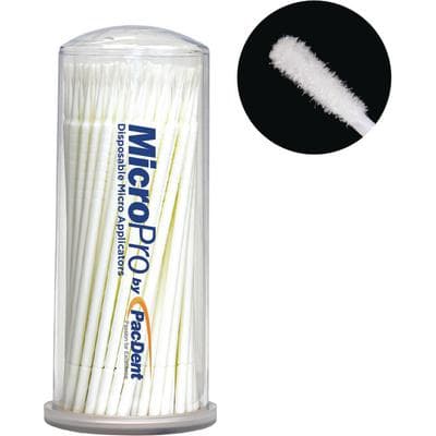 Pac-Dent MicroPro Disposable Micro Applicators, Tapered, Non-Linting Fiber Ball Ends, Assorted Colors, 400/Pk, 904 thumbnail 6