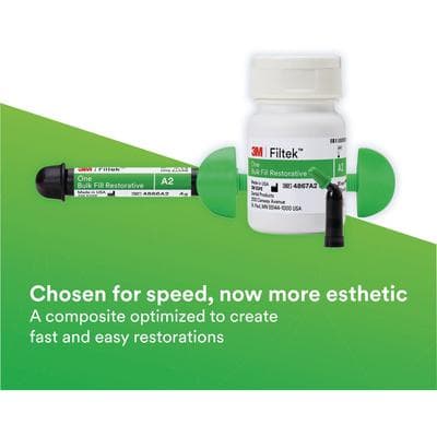 3M Filtek One Bulk Fill Restorative Capsules, A2, 0.2 g, 20/Pk, 4867A2 thumbnail 19