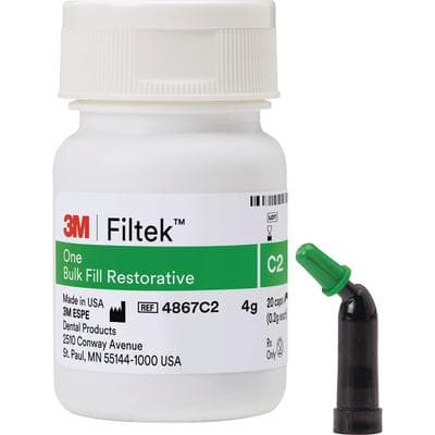 3M Filtek One Bulk Fill Restorative Capsules, Shade C2, 0.2 g, 20/Pk, 4867C2 thumbnail 16