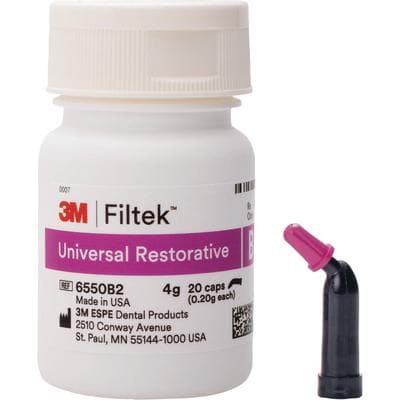 3M Filtek Universal Restorative Capsules, Shade B2, 0.2 g, 20/Pk, 6550B2 thumbnail 20