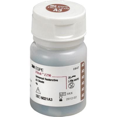 3M Filtek Z250 Universal Restorative Capsules, Shade A3, 0.2 g, 20/Pk, 6021A3 thumbnail 24