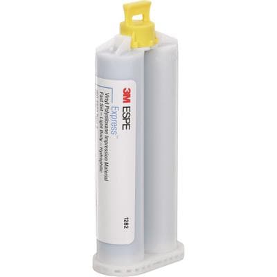 3M Express VPS Impression Material, Light Body, Fast Set, Blue, Bulk Pack, 10 x 50 ml Cartridges, 7301T thumbnail 10