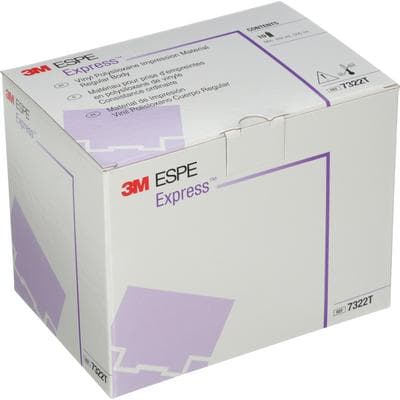 3M Express VPS Impression Material, Regular Body, Regular Set, Purple, 50 ml Cartridges, Bulk Pack 10/Pk, 7322T thumbnail 11