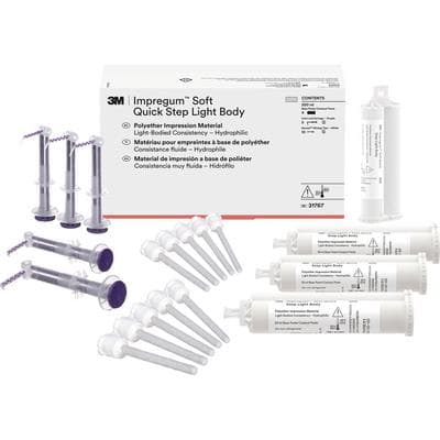 3M Impregum Soft Quick Step Light Body Polyether Impression Material Refill, 50 mL Cartridges, 4/Pk, 31767 thumbnail 12