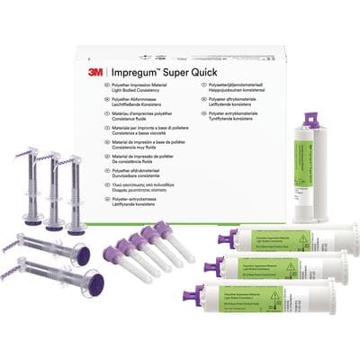 3M Impregum Super Quick Polyether Impression Material, Light Body Refill, 50 mL Cartridges, 4/Pk, 69379 thumbnail 11