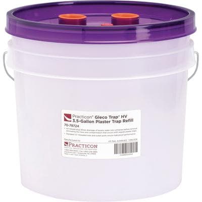 Gleco Trap HV Plaster Trap Refill, 3.5 Gallon Container with Air-Tight Lid, 7078724 thumbnail 9