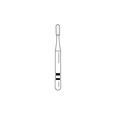 Two Striper® FG Operative Diamond Bur, Pear #245, Medium Grit, Blue Ring, 1.1 mm Major/0.9 mm Minor Diameter, 4.3 mm Length, 50/Pkg, 2050245 thumbnail 9