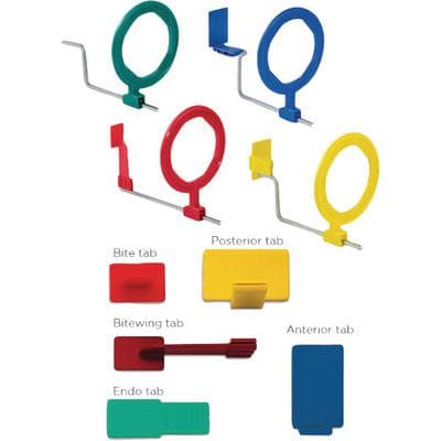 EzAim X-Ray Positioning System Intro Kit, Includes 4 Positioning Arms, 4 Positioning Rings, 125 Disposable Adhesive Sensor Holders, Assorted Colors, 131114 thumbnail 9