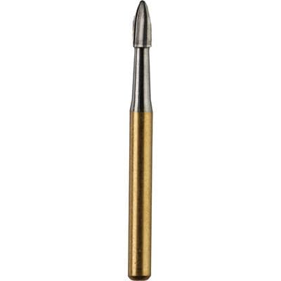 Kerr Trimming & Finishing Carbide Bur FG 7404, Egg Shape, 12 Flute, 1.4 mm Diameter, 2.8 mm Length, 100/Pk, FG7404-KCC thumbnail 6