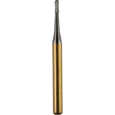 Kerr (KavoKerr) FG 1930 Fine Cross-Cut Carbide Bur, Pear Shape, Friction Grip, 6 Flutes, 0.8 mm Diameter, 1.6 mm Length, 10/Pk thumbnail 4